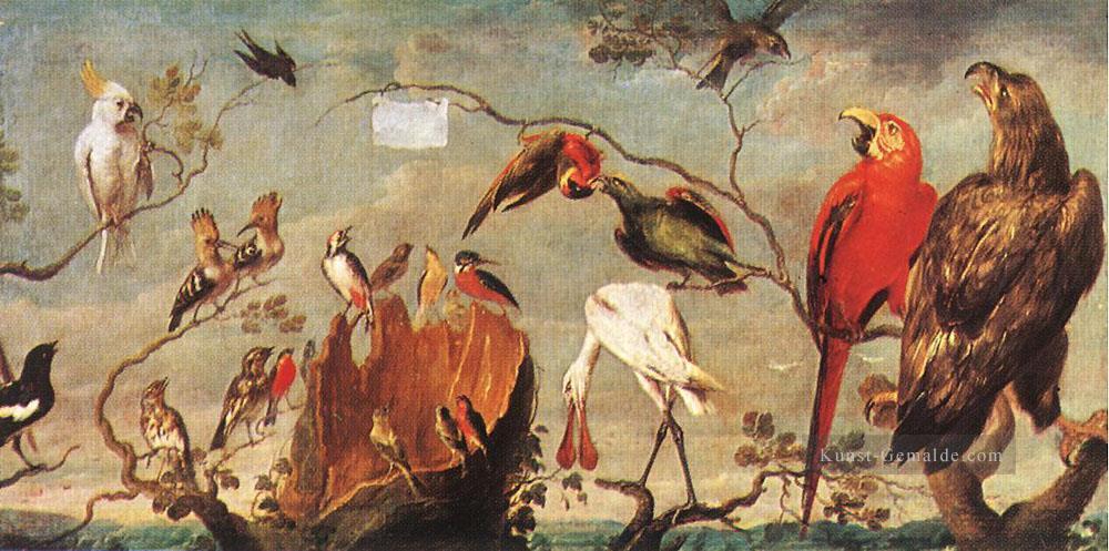 Konzert von Vögelen Frans Snyders Vogel Ölgemälde